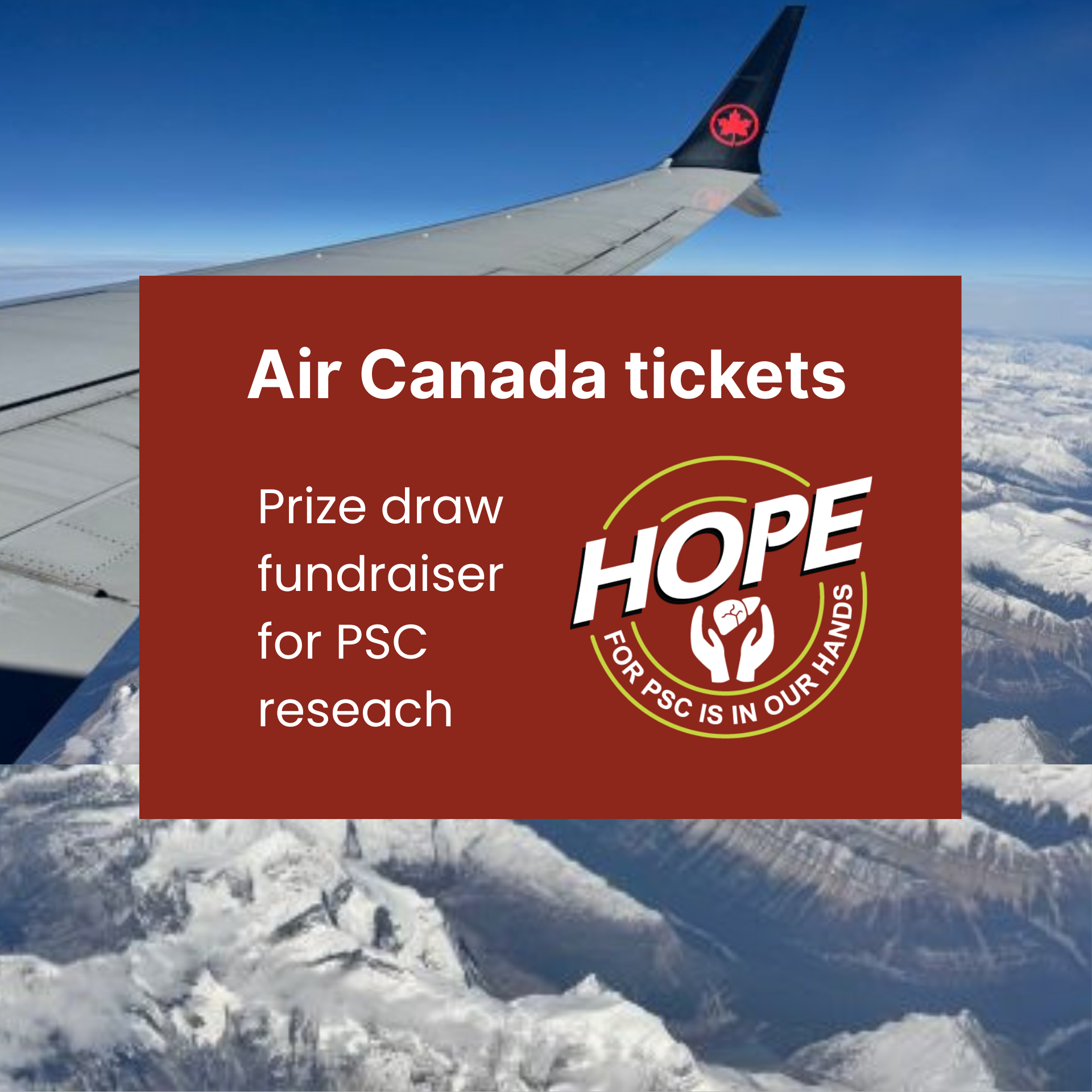 Air Canada tickets prize draw promo image
